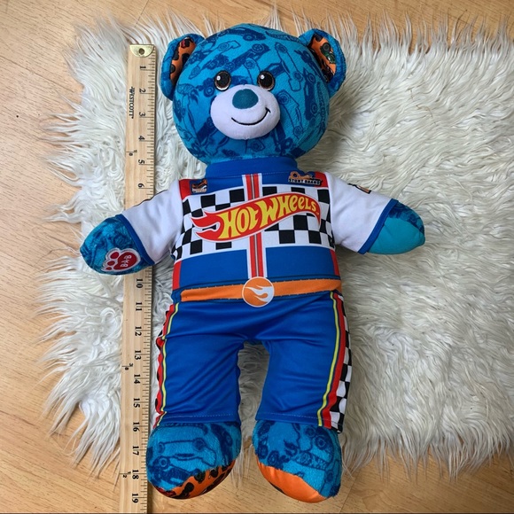 HOT WHEELS 50th Anniversary Blue Build a Bear w/ J - Picture 9 of 10
